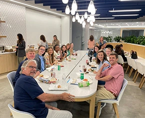 Team member preparing to treat dental patients