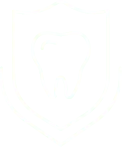 Animated tooth on a shield