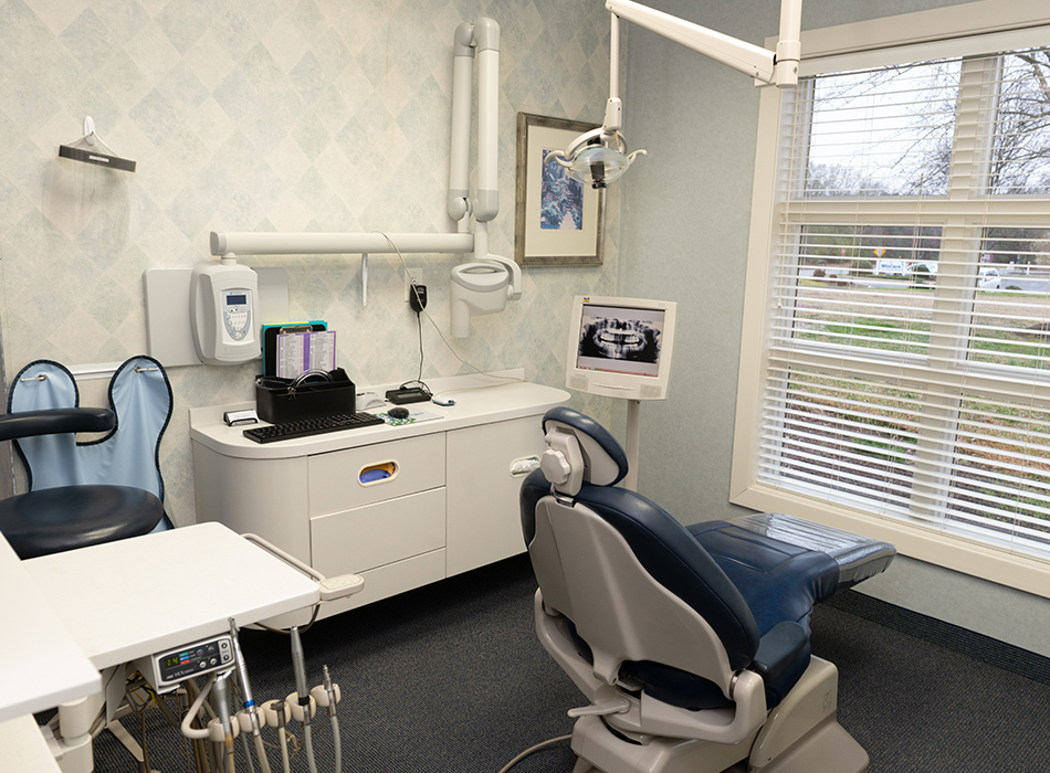 Modern dental treatment room