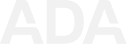 A D A logo