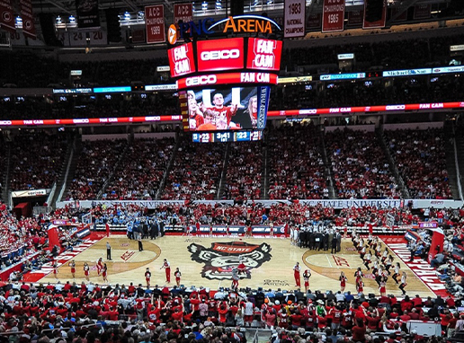 Baksetball game