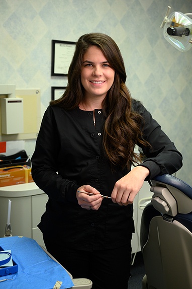 Dental assistant Amy