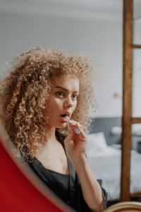 Dentist in Rocky Mount brushing teeth 